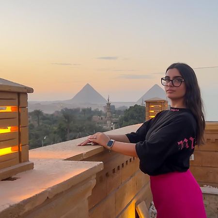 Taj Pyramids View Inn Kafrat al Jabal Bagian luar foto