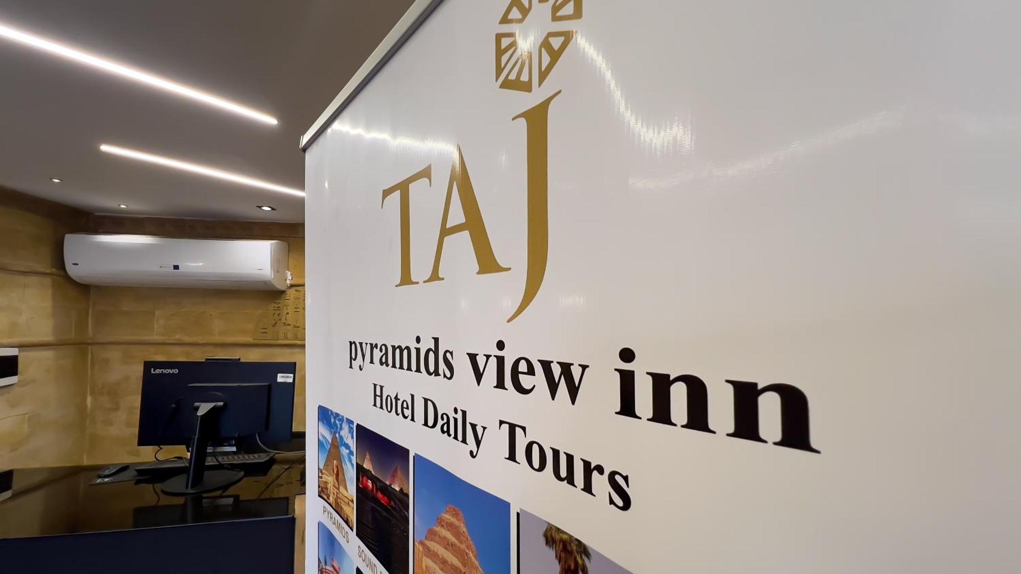 Taj Pyramids View Inn Kafrat al Jabal Bagian luar foto